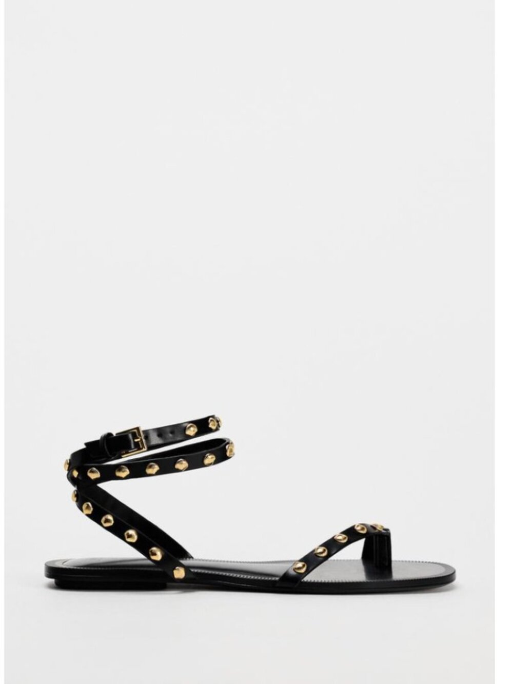 Zara Embellished Flat Sandals